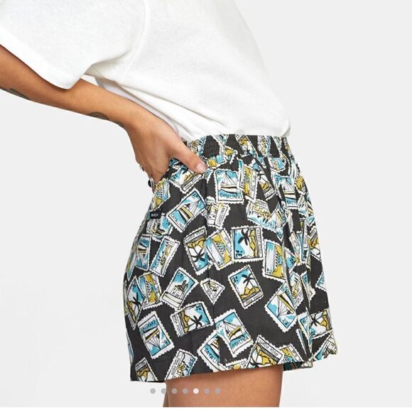 RVCA Sawyer Woven Shorts, NWT, size XS - Picture 3 of 4
